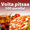 Ilmaista pitsaa ja limua?