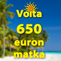 Voita 650 euron matka