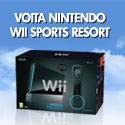 Voita Nintendo Wii Sports Resort -paketti