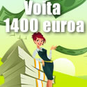 Voita 1400 euroa