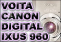 Voita Canon Digital IXUS 960 IS digitaalikamera