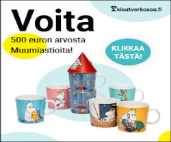 Voita Muumituotteita 500 € edestä