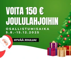 Voita 150€ joululahjarahaa