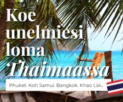 Voita 1000 € matkalahjakortti Thaimaahan!