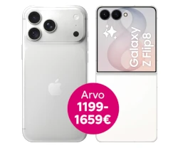 Voita iPhone 18 Pro Max tai Samsung Galaxy Z Flip8